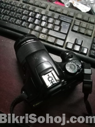 Canon 1100D with kit lens 18-55